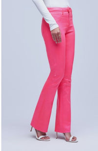 Ruth High Rise Straight Raw Hem Jean