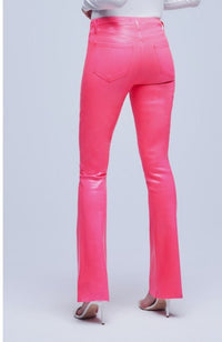 Ruth High Rise Straight Raw Hem Jean