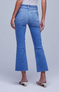 Kendra Highrise Crop Flare