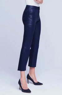 Kendra HR Crop Flare Midnight Coated