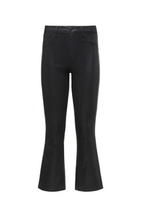Kendra HR Crop Flare Noir Coated