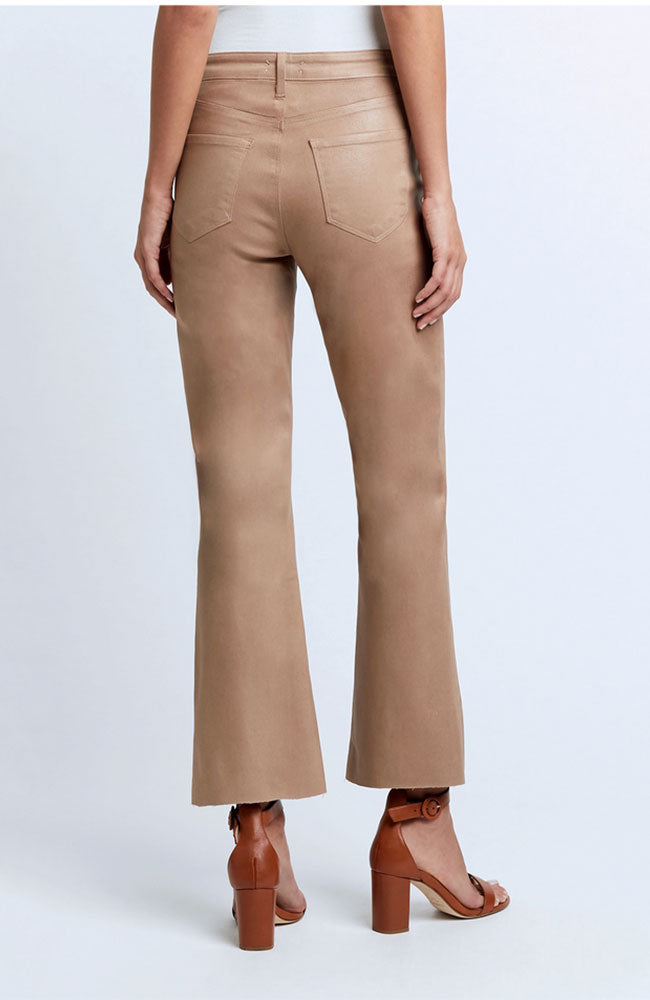 Kendra HR Crop Flare Cappacino Coated