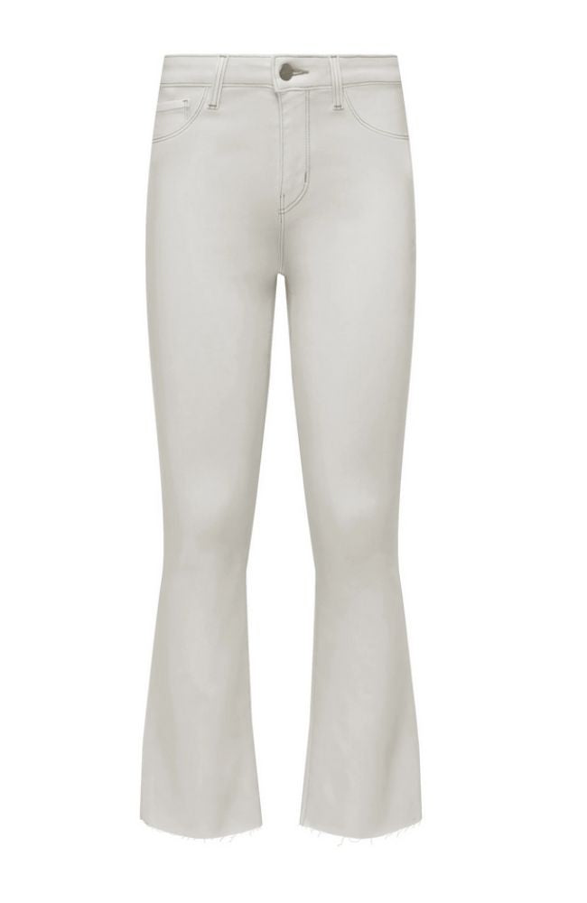 Kendra HR Crop Flare in Oat