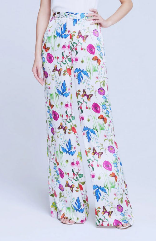 Gavin Wide Leg Pant Botanical