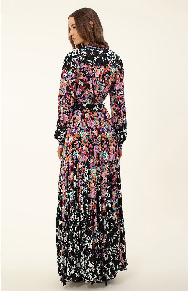 LS Maxi Print Dress