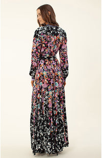 LS Maxi Print Dress