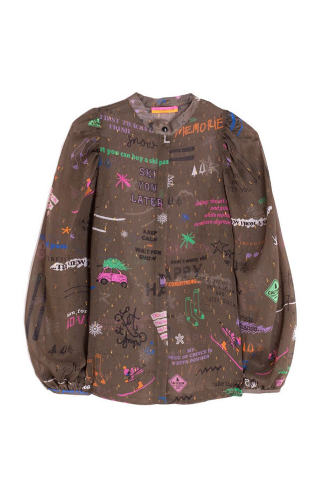Edina Ski You Later Blouse
