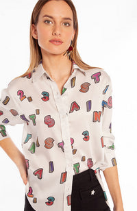 Donna Let's Twist Blouse