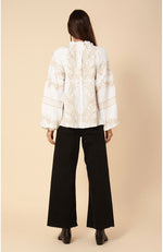 Long Sleeve Top in Gold