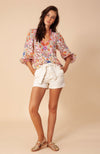Analisa Long Sleeve Beaded Top