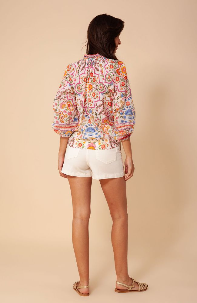 Analisa Long Sleeve Beaded Top