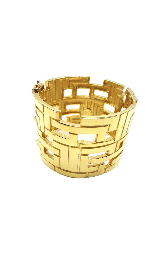 Labyrinth Bracelet Gold