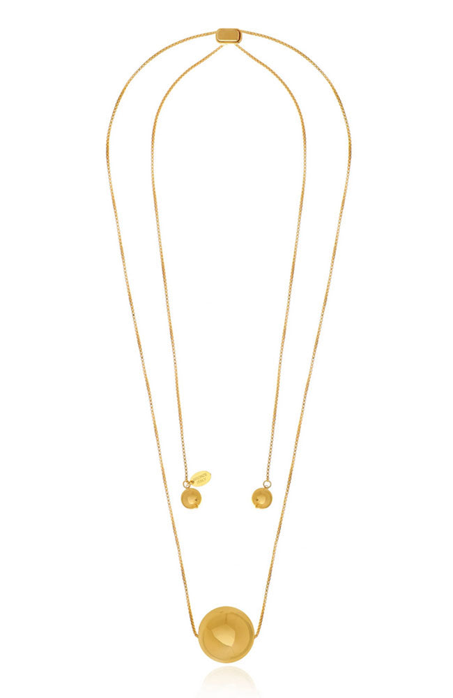 Gravity Necklace in Gold