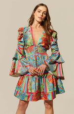 Stella Bell Sleeve Mini Dress