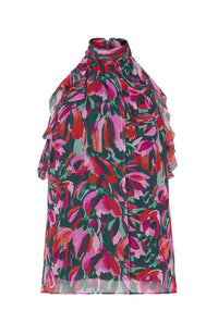 Hendrix Tulip Halter Top
