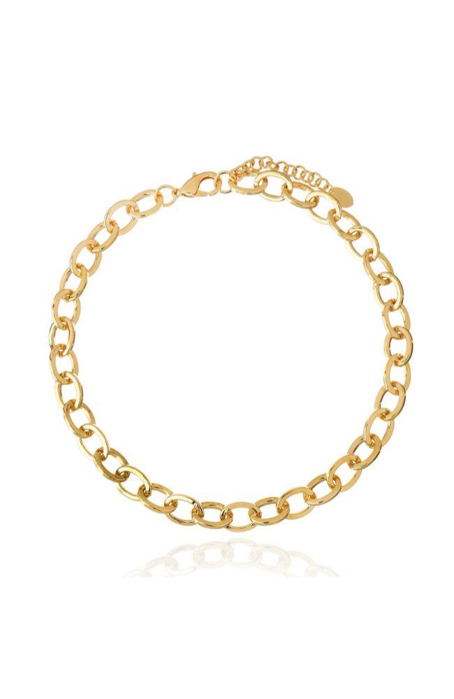 Lg Mia Chain Necklace Gold