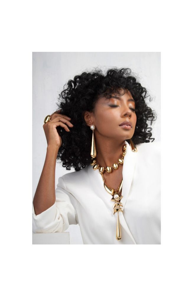 Gaia Choker Gold