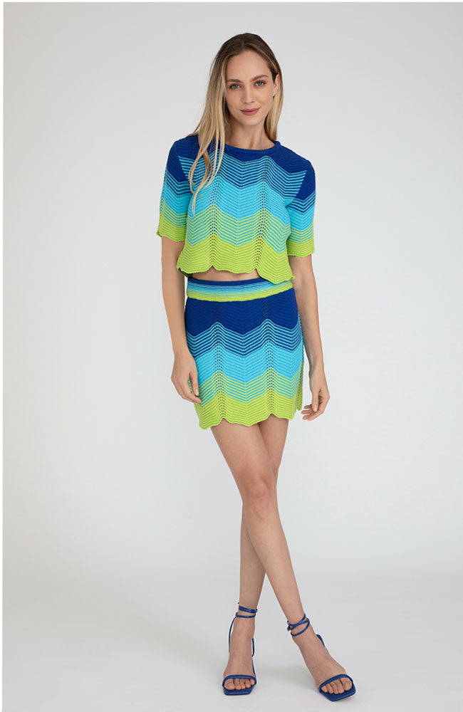 Dora Blouse in Royal Blue