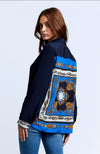 Gio Long Sleeve Blouse Midnight Multi