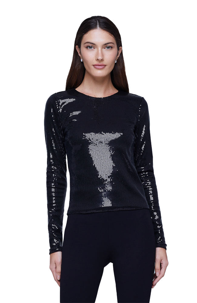 Noor Sequin Top