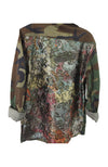FL Green Camo Jacket with Multi Brocade Back