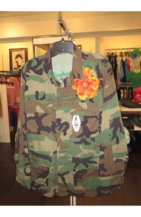 Long GR Camo Orange Garden
