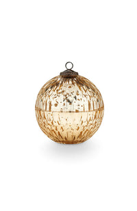 Winter White Glass Ornament