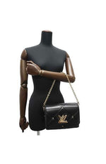 Louis Vuitton Twist MM Lamb Leather