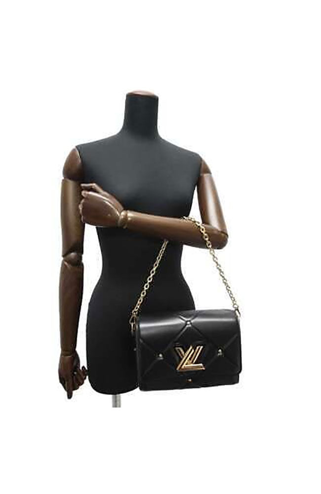 Louis Vuitton Authenticated Twist Leather Handbag