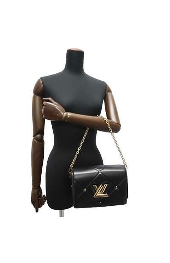 Louis Vuitton Twist MM Lamb Leather