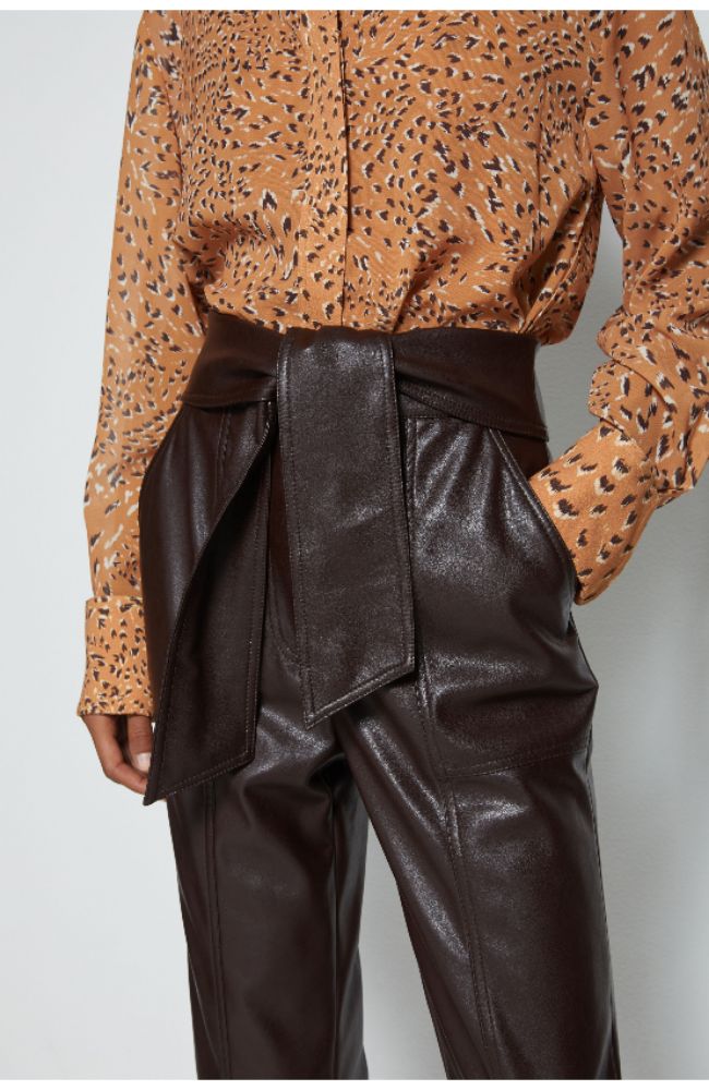 Tessa Vegan Leather Pant
