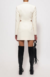 Jayda Structured Crepe Dress