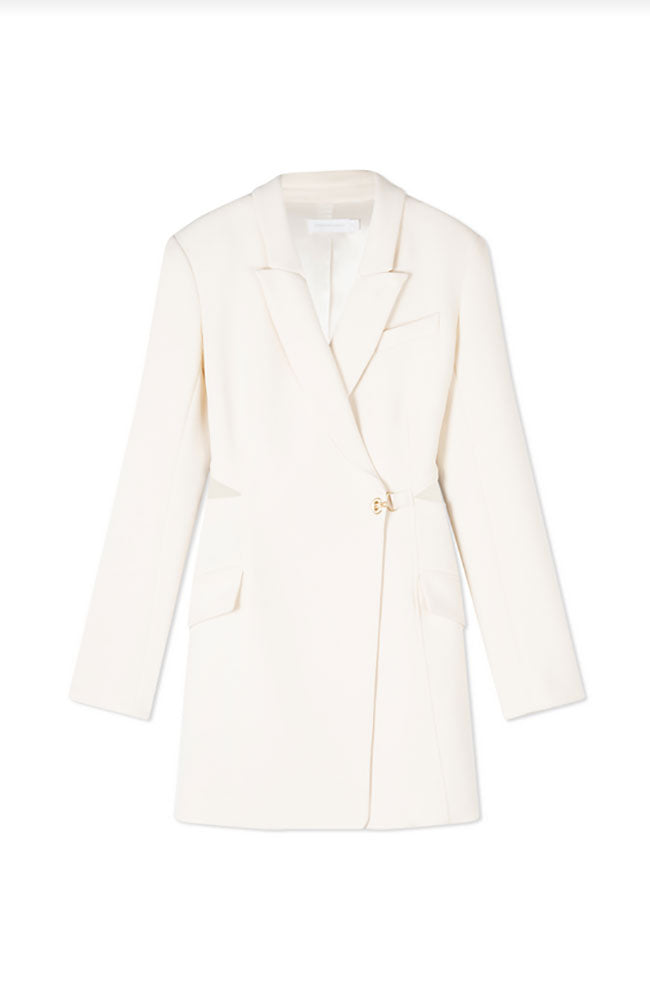 Jayda Structured Crepe Dress