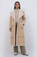 Windsor Vegan Sherpa Coat