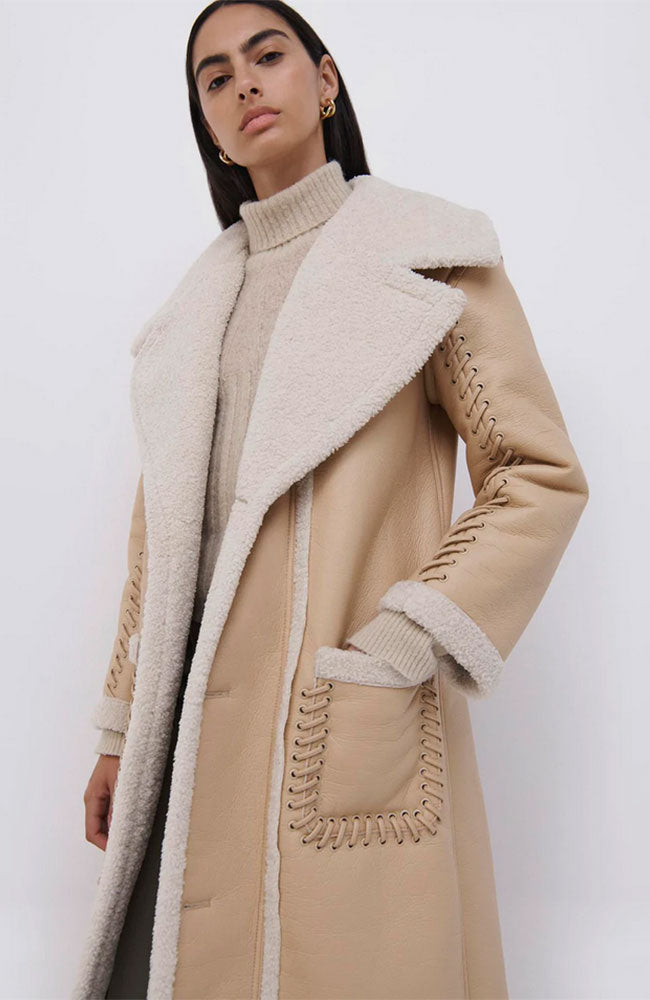 Windsor Vegan Sherpa Coat