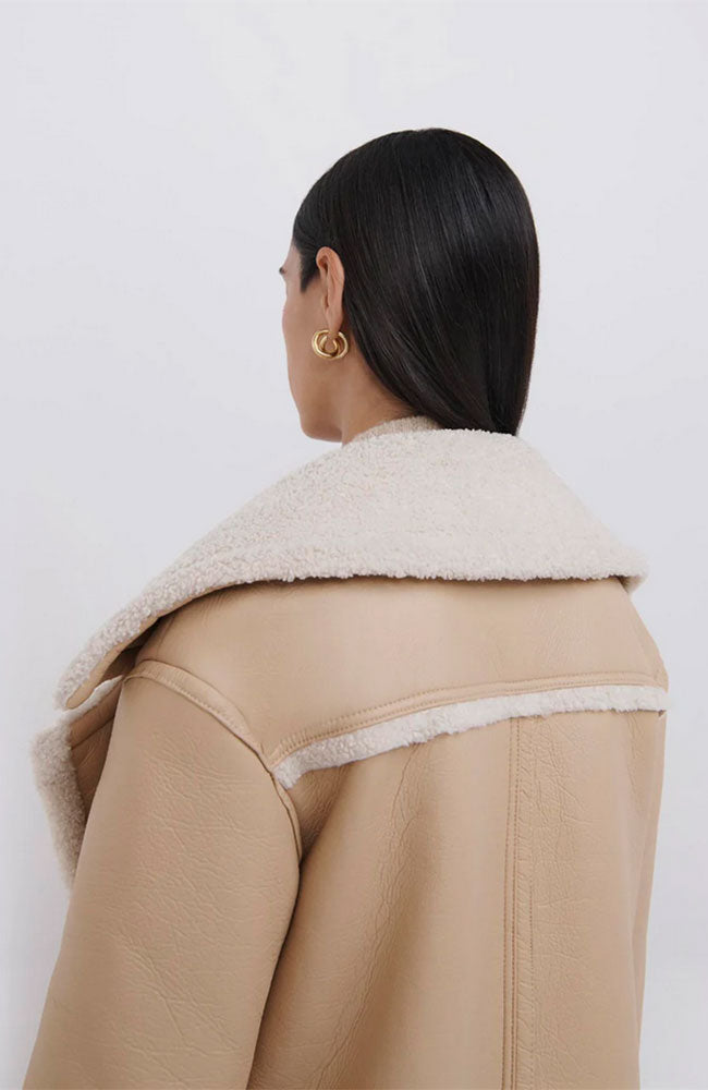 Windsor Vegan Sherpa Coat