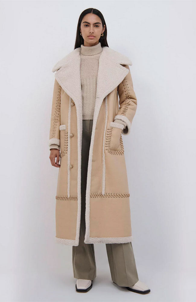 Windsor Vegan Sherpa Coat