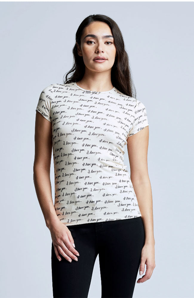 Ressi Crew Neck Tee I Love U