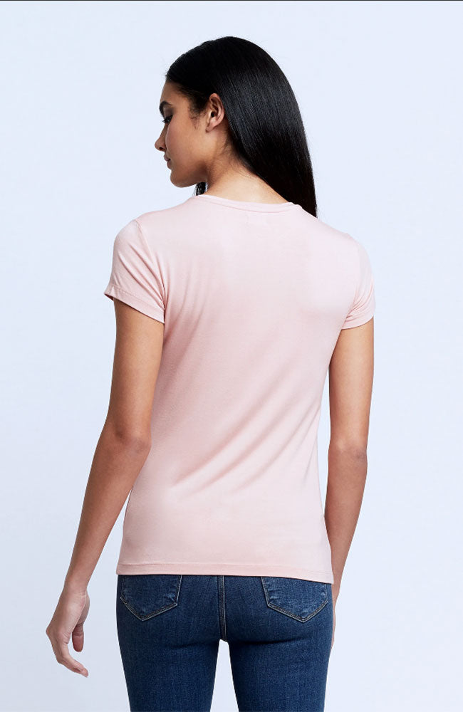 Ressi Crew NeckTee Rose Pink