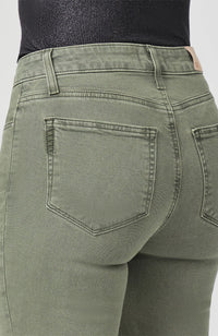 Cindy Raw Hem Brushed Olive
