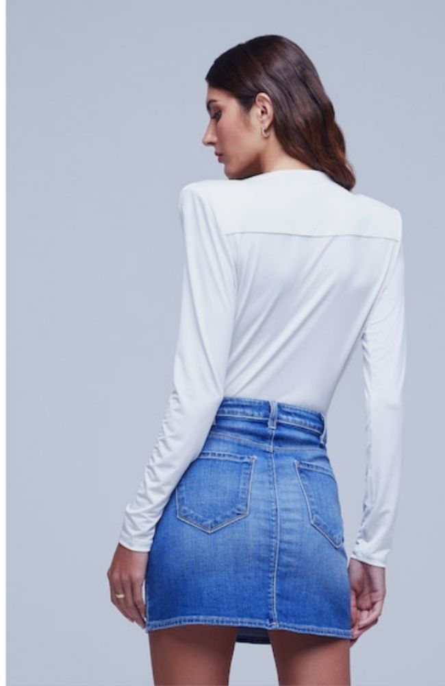 Kallie Crossover Bodysuit