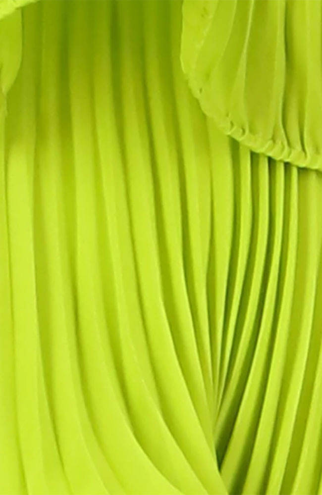 Breeta Dress in Lime
