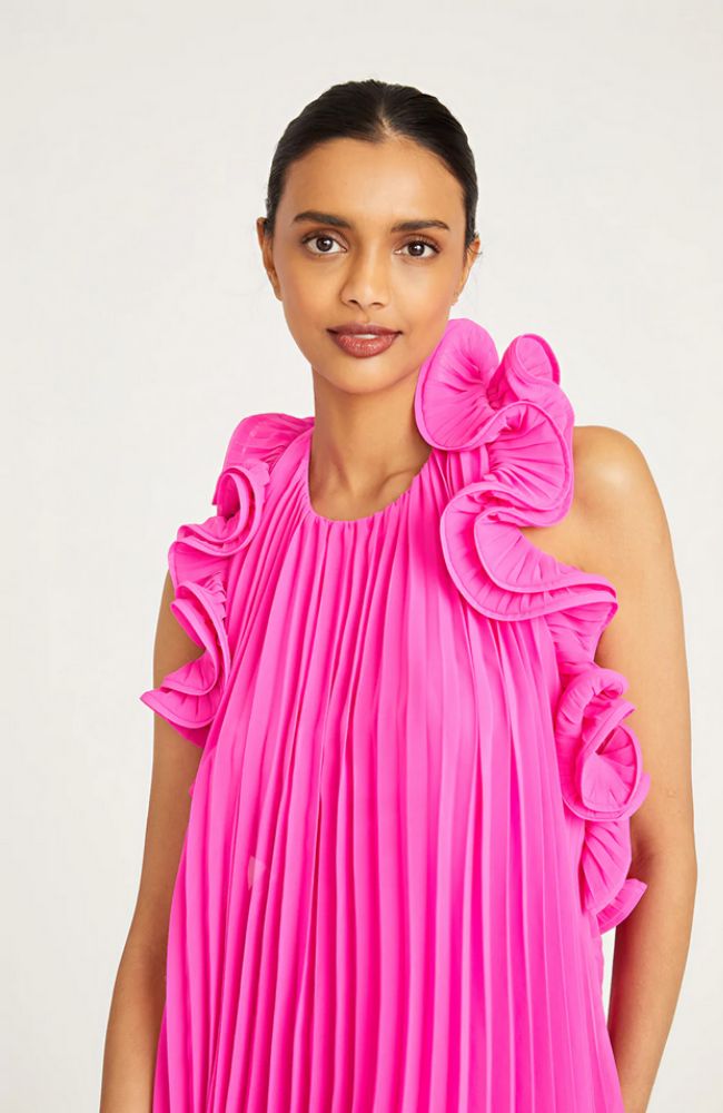 Mimi Dress in Pink Hydrangeas