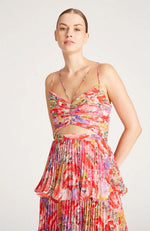 Luke Pleated Tier Dress