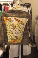 Orange Scarf Jacket