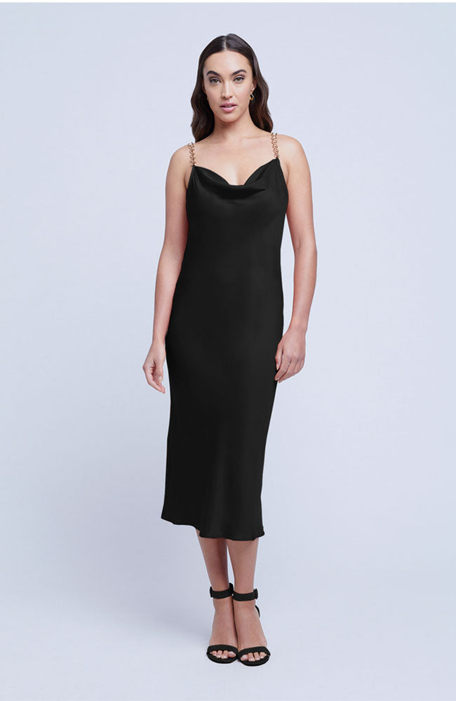 Amina Cowl Neck Dress