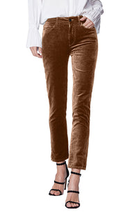 Cindy Twisted Seam Slit Jean