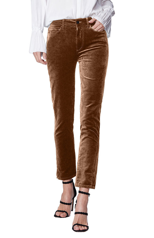 Cindy Twisted Seam Slit Jean