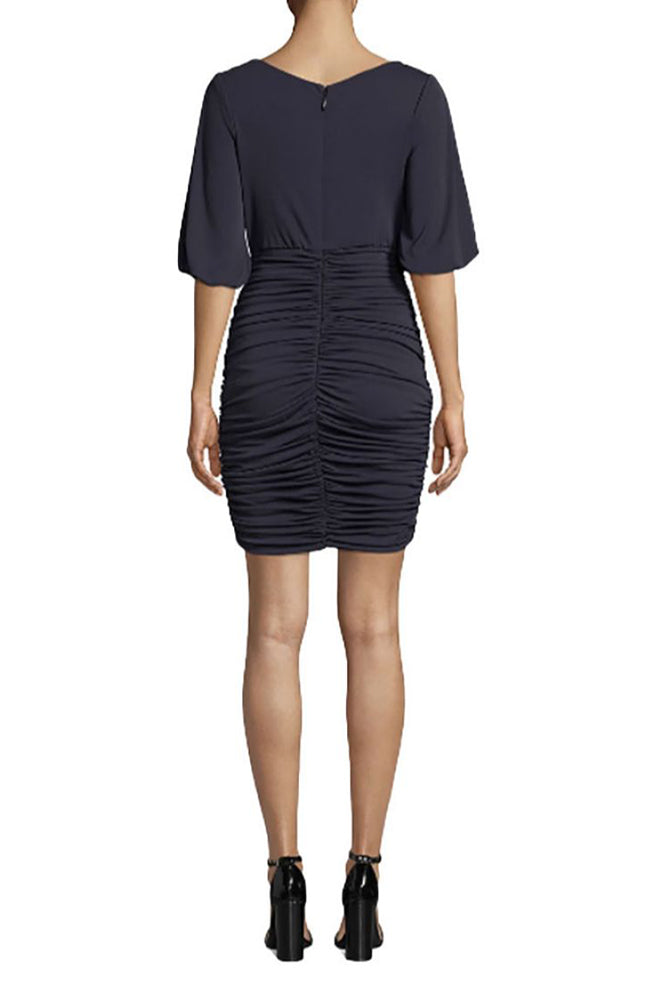 Matte Jersey Ruched Dress