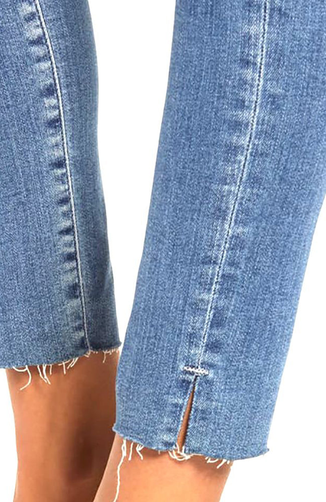 Farrah High Waist Denim in Mastic